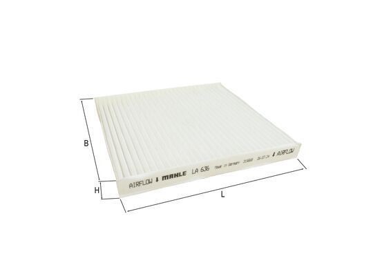 Mahle LA 636 Pollen Filter