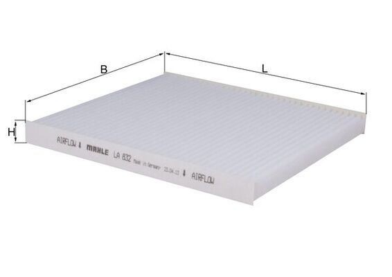 Mahle LA 832 Pollen Filter