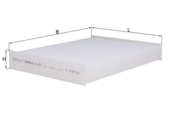 Mahle LA 891 Pollen Filter