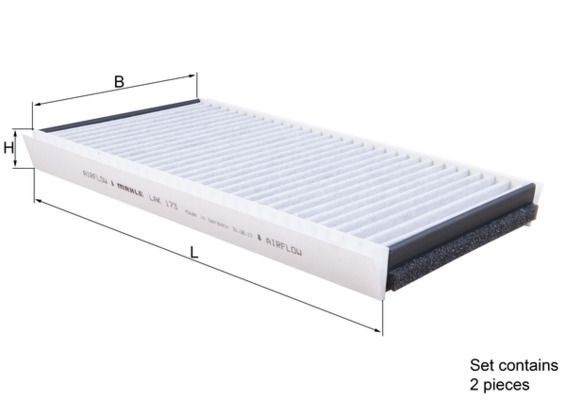 Mahle LAK 173/S Pollen Filter