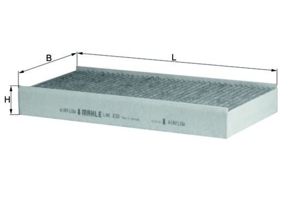 Mahle LAK 232 Pollen Filter
