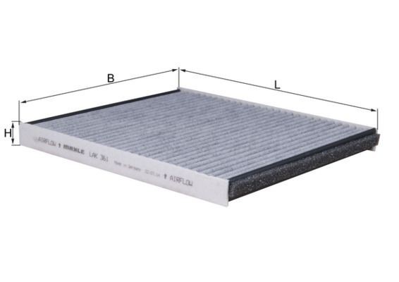 Mahle LAK 361 Pollen Filter