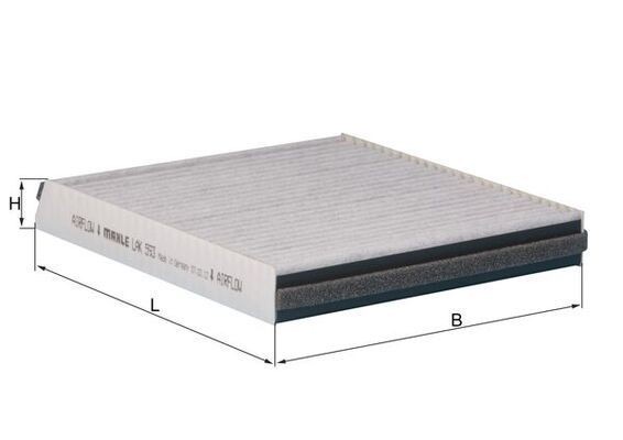 Mahle LAK 593 Pollen Filter