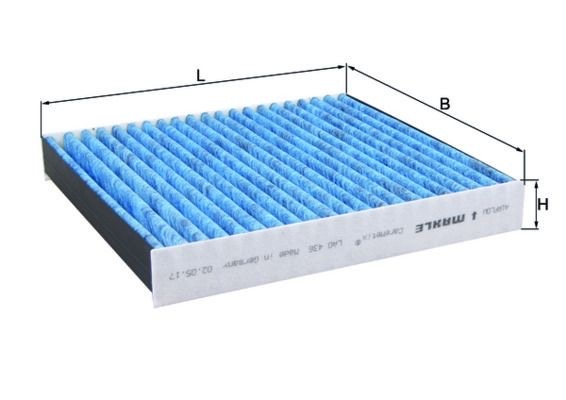 Mahle LAO 436 Pollen Filter