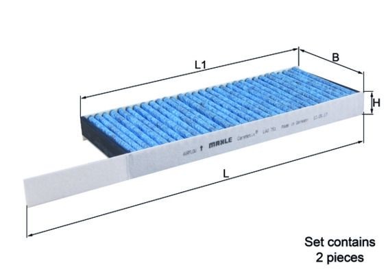 Mahle LAO 751/S Pollen Filter