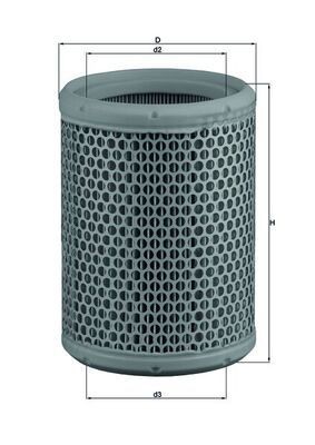 Mahle LX 130 Air Filter