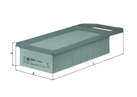Mahle LX 1621 Air Filter