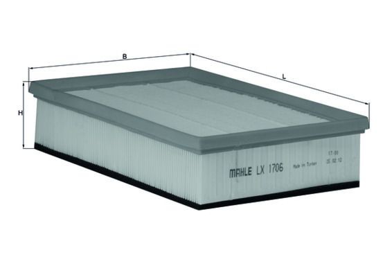 Mahle LX 1706 Air Filter