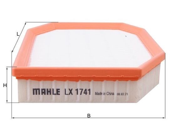 Mahle LX 1741 Air Filter