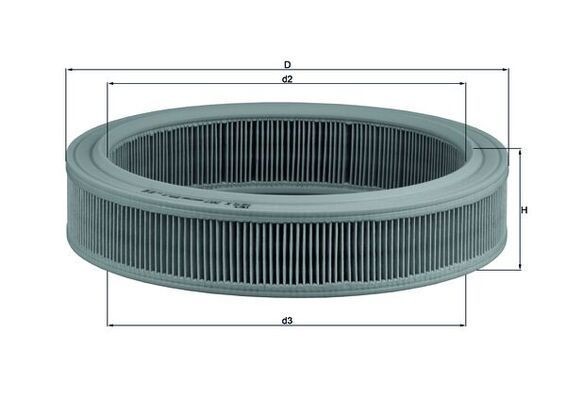Mahle LX 202 Air Filter