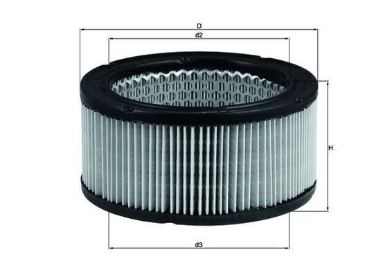 Mahle LX 213 Air Filter