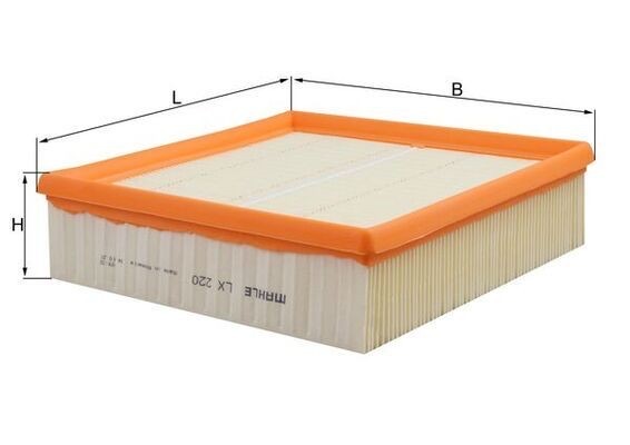 Mahle LX 220 Air Filter
