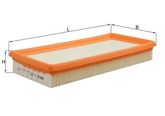 Mahle LX 259 Air Filter