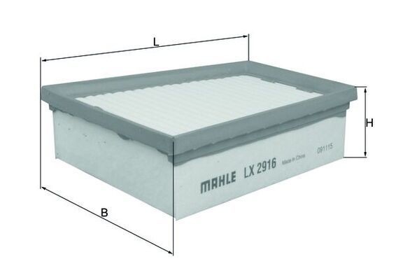 Mahle LX 2916 Air Filter
