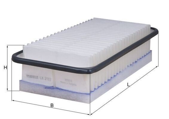 Mahle LX 3187 Air Filter