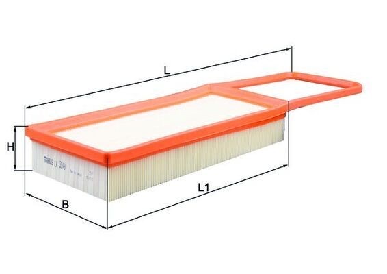 Mahle LX 3249 Air Filter