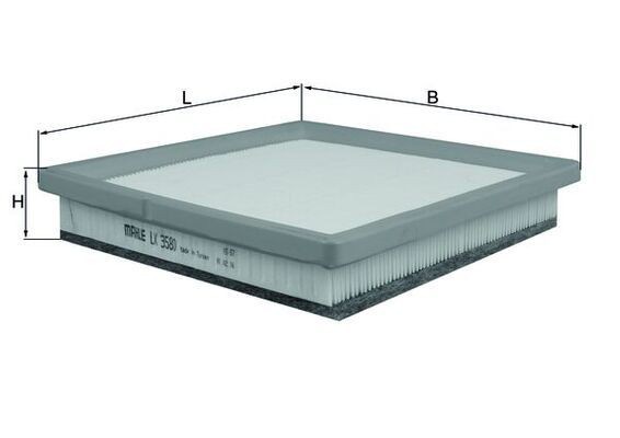 Mahle LX 3580 Air Filter