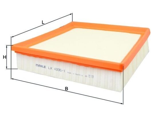 Mahle LX 4335/1 Air Filter