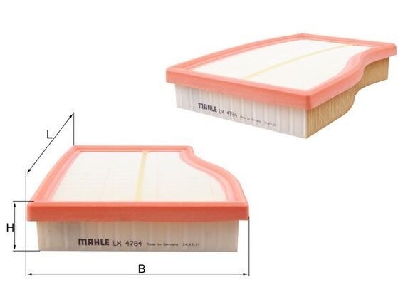 Mahle LX 4784 Air Filter