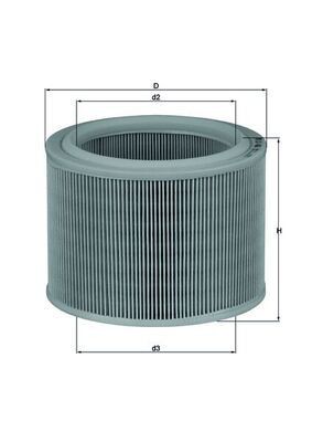 Mahle LX 486 Air Filter