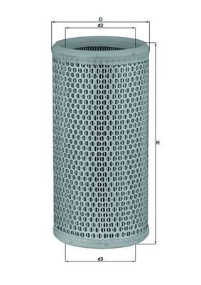 Mahle LX 519 Air Filter