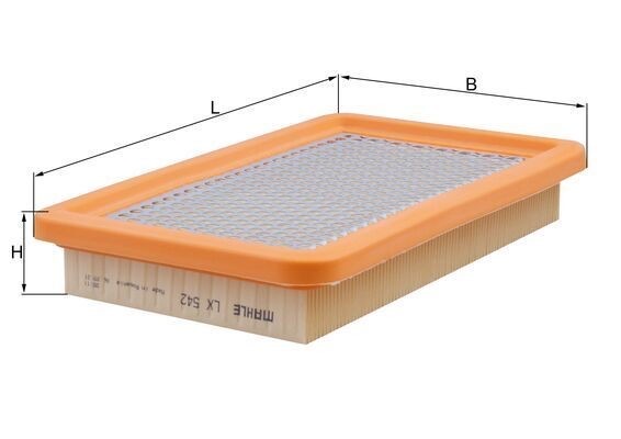 Mahle LX 542 Air Filter