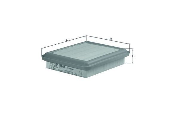 Mahle LX 591 Air Filter