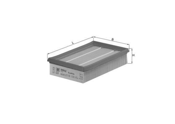 Mahle LX 624 Air Filter