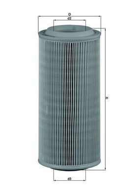 Mahle LX 685 Air Filter