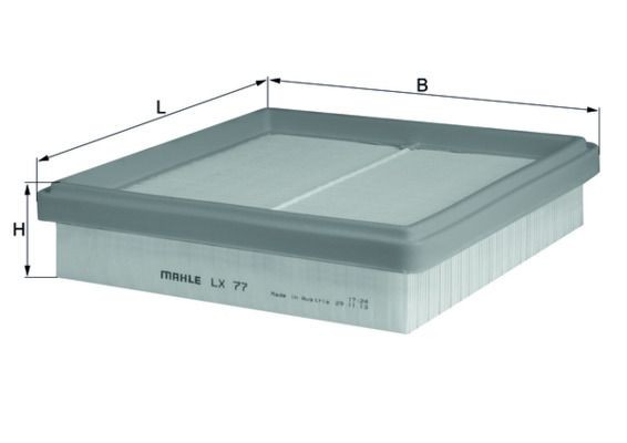 Mahle LX 77 Air Filter