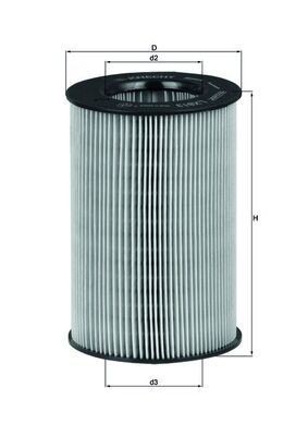 Mahle LX 813 Air Filter