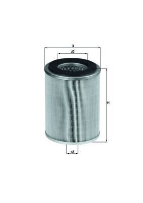 Mahle LX 830 Air Filter