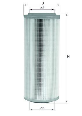 Mahle LX 855 Air Filter
