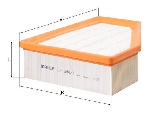 Mahle LX 934/1 Air Filter