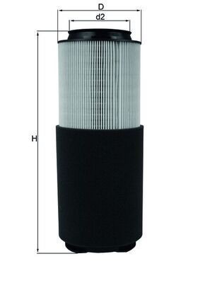 Mahle LX 976 Air Filter