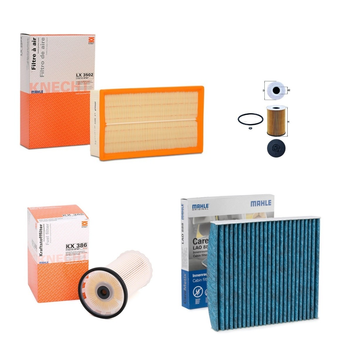 Mahle MHL4055N0005 Filter Kit