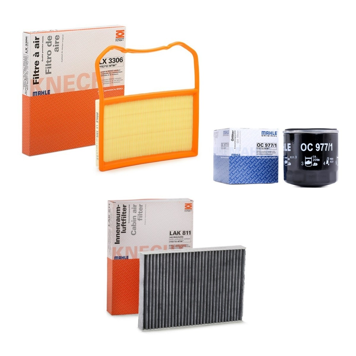 Mahle MHL4055N0020 Filter Kit