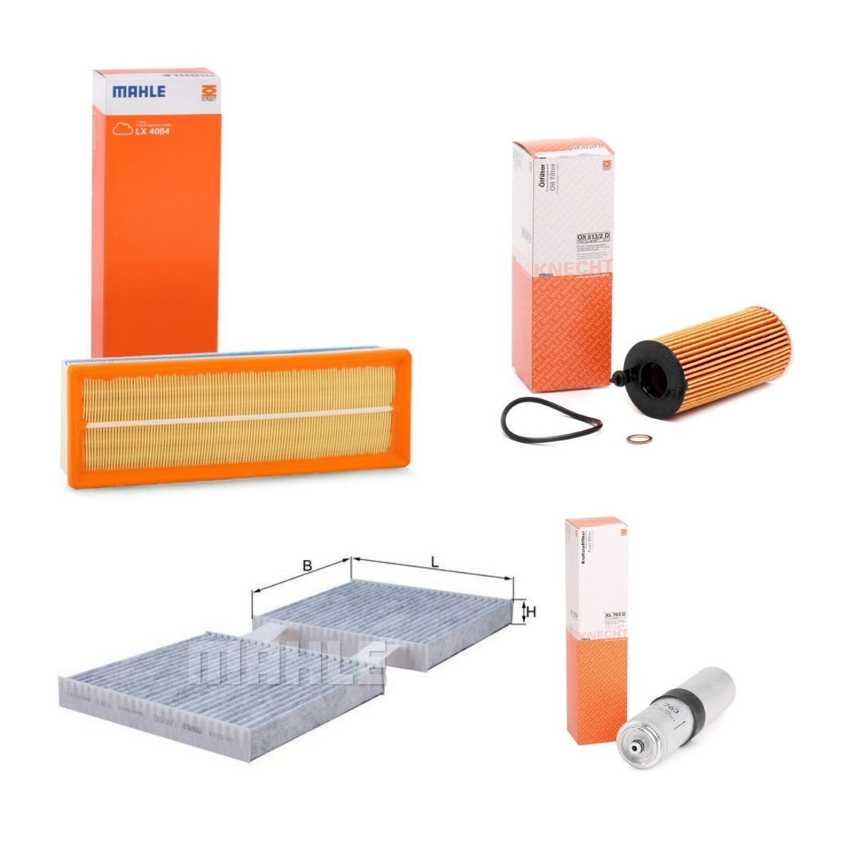 Mahle MHL4055N0021 Filter Kit