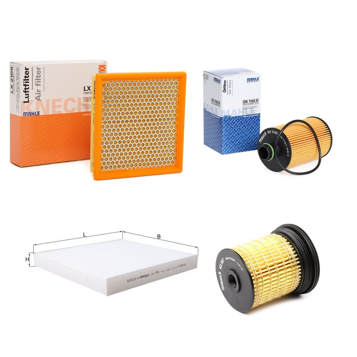 Mahle MHL4055N0023 Filter Kit