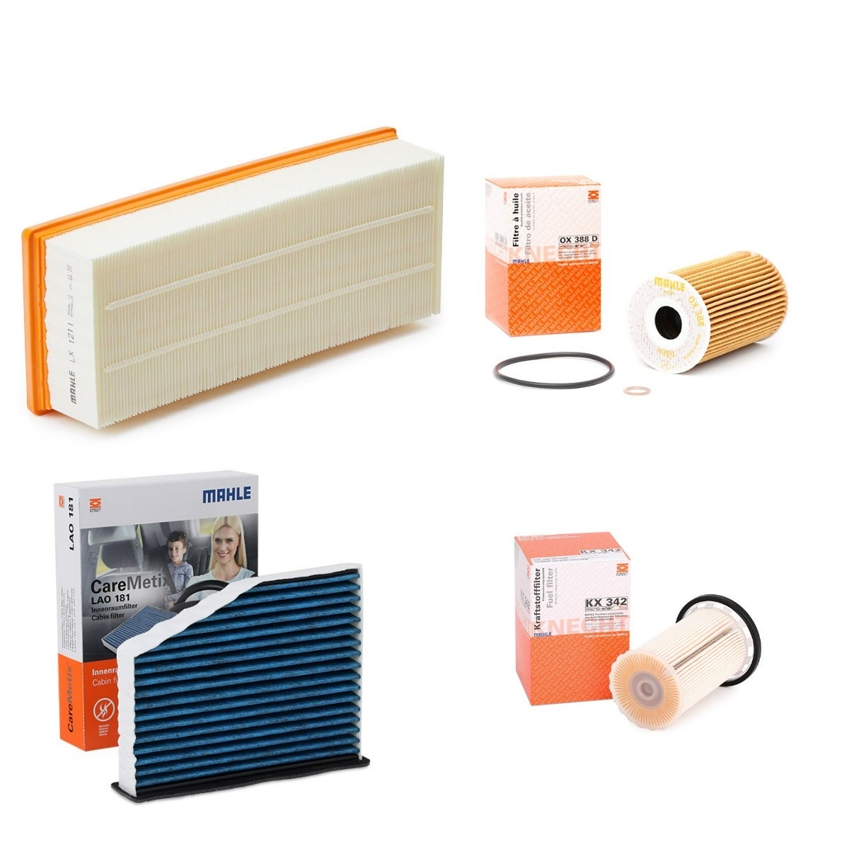 Mahle MHL4055N0026 Filter Kit