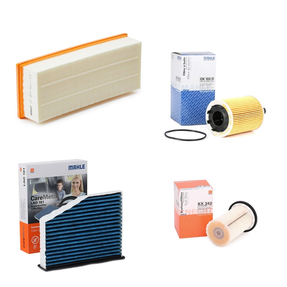 Mahle MHL4055N0033 Filter Kit