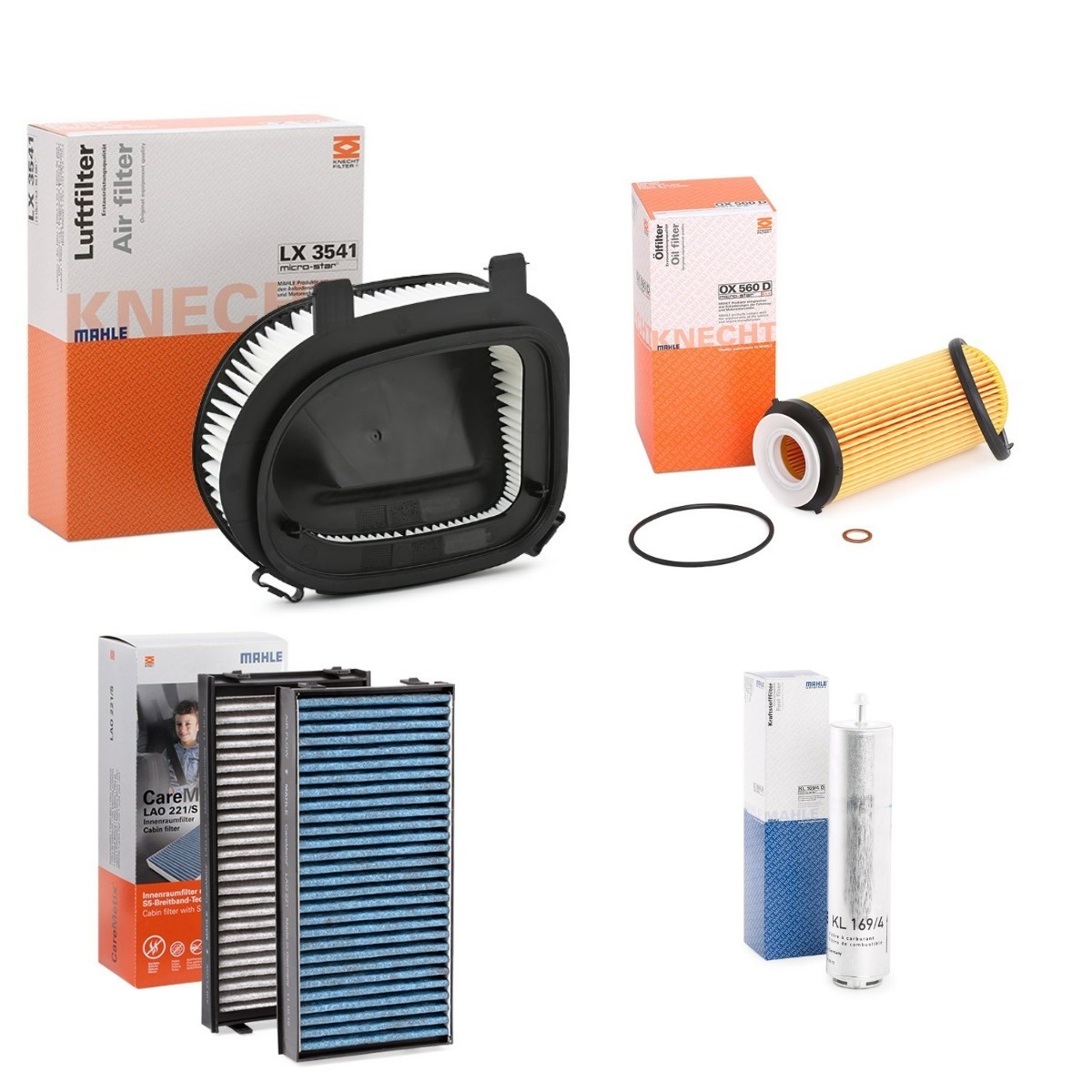 Mahle MHL4055N0036 Filter Kit