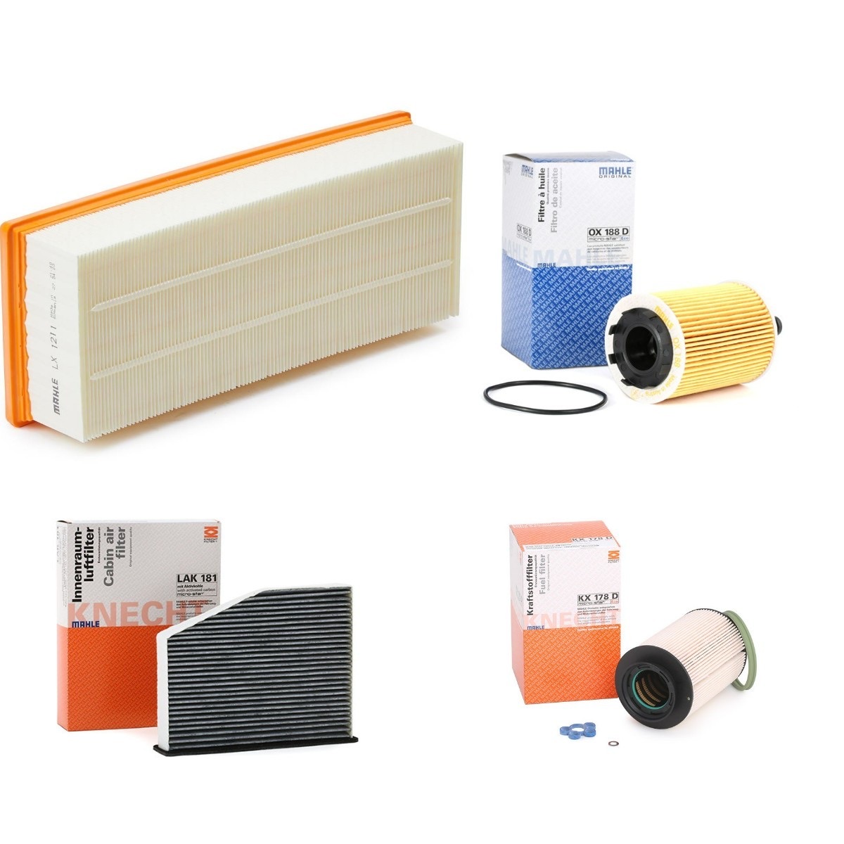 Mahle MHL4055N0038 Filter Kit