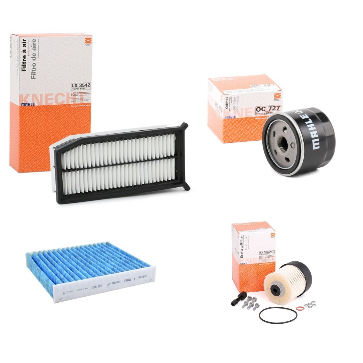 Mahle MHL4055N0045 Filter Kit