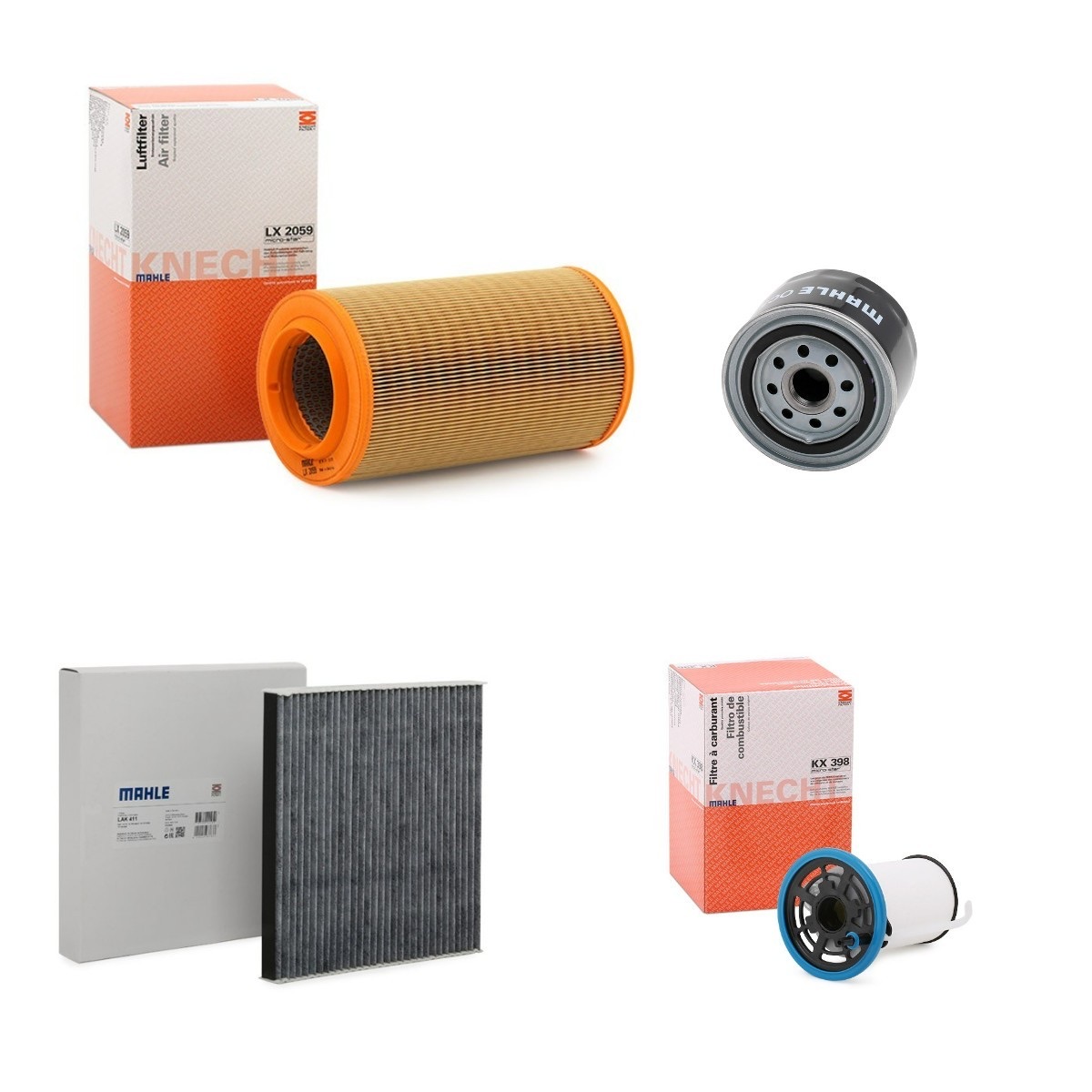 Mahle MHL4055N0047 Filter Kit