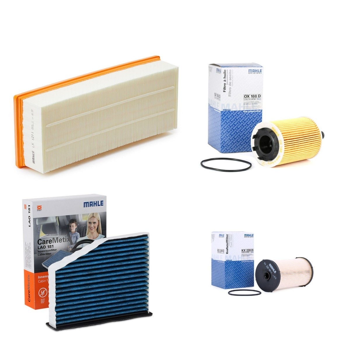 Mahle MHL4055N0062 Filter Kit
