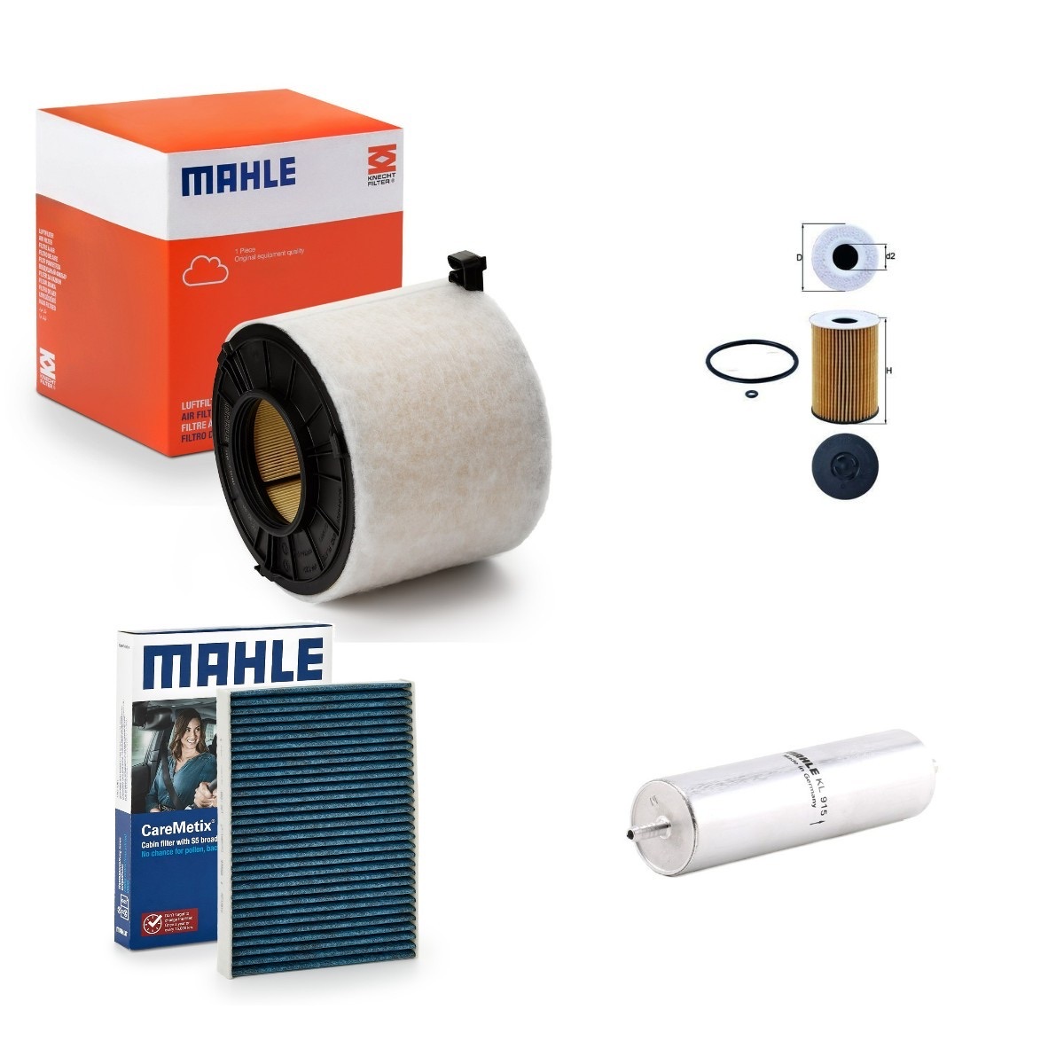 Mahle MHL4055N0064 Filter Kit