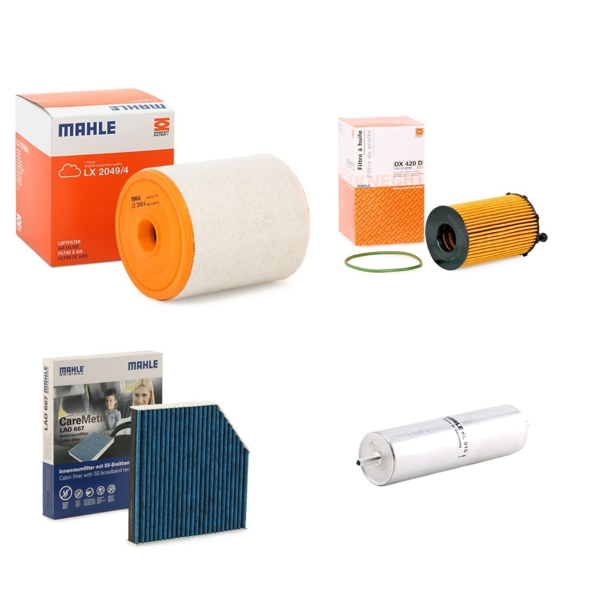 Mahle MHL4055N0075 Filter Kit