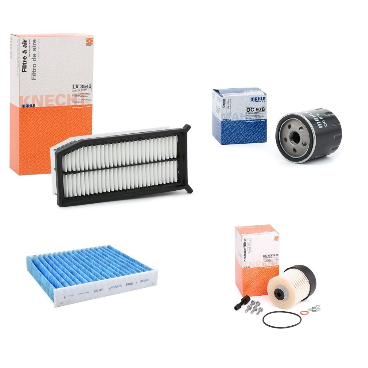 Mahle MHL4055N0086 Filter Kit