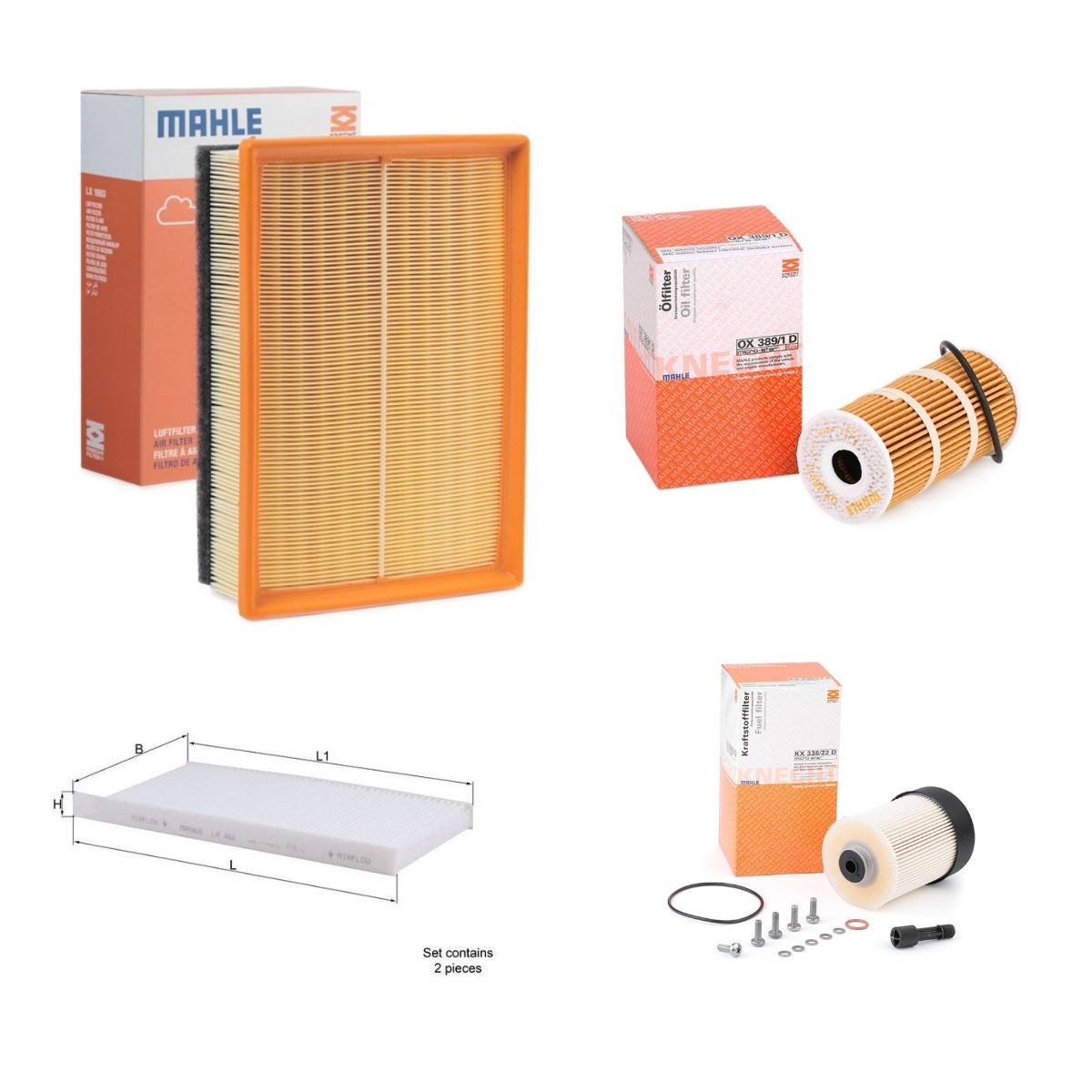 Mahle MHL4055N0095 Filter Kit